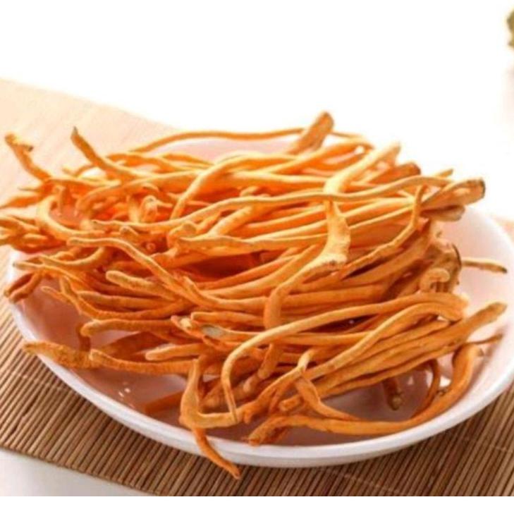 

Lebih hemat--Chong Cao Hua 100gr / Cordyceps Flower / Jamur Bunga Cordyceps / Cordyceps