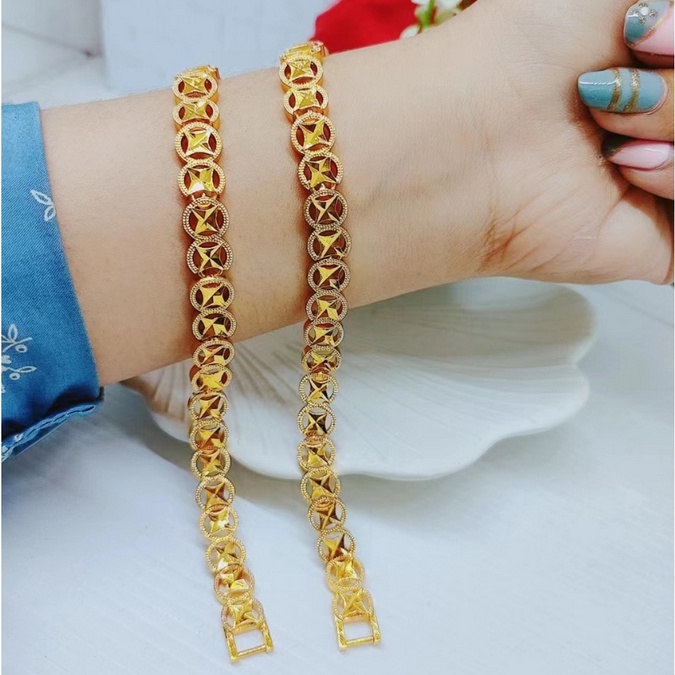 Gelang lapis emas 24k harga 1 pcs