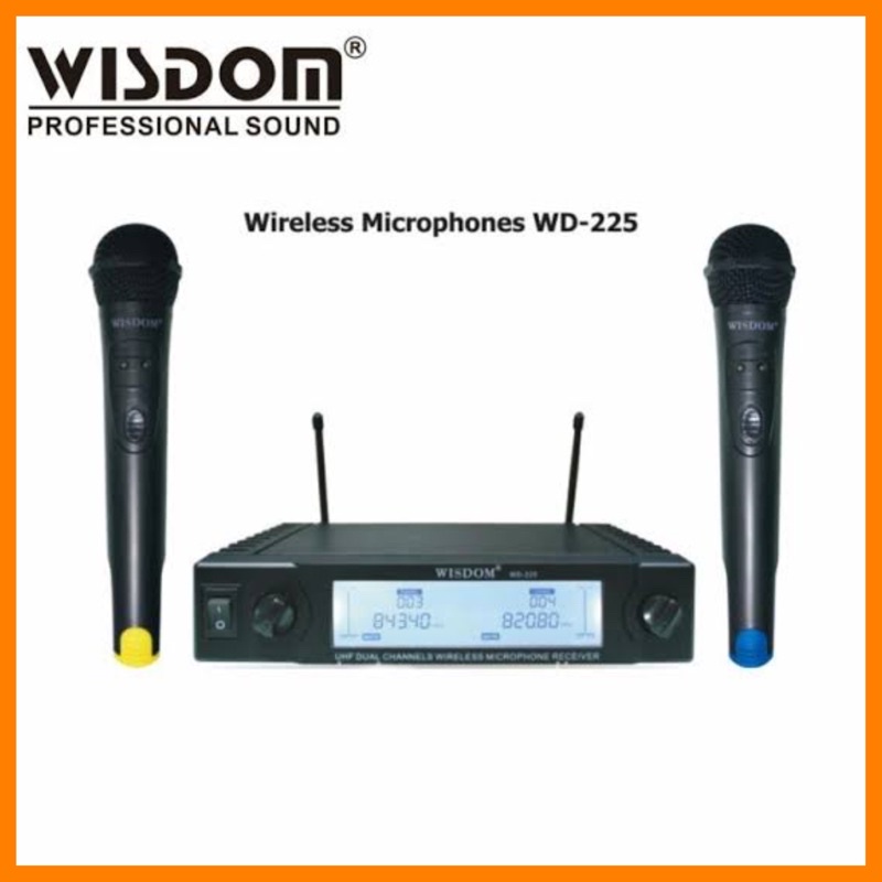 Murah  Mic wireless Wisdom WD 225 ( Handheld )