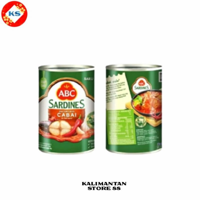 

Sarden ABC Ikan Sarden Saos Cabai 155 gr