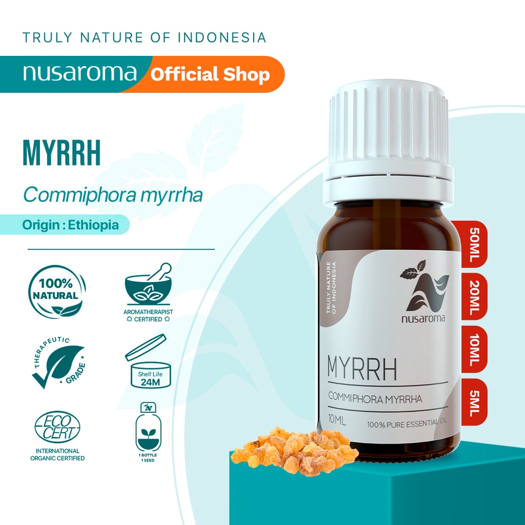 Myrrh Essential Oil | 100 % Pure % Natural