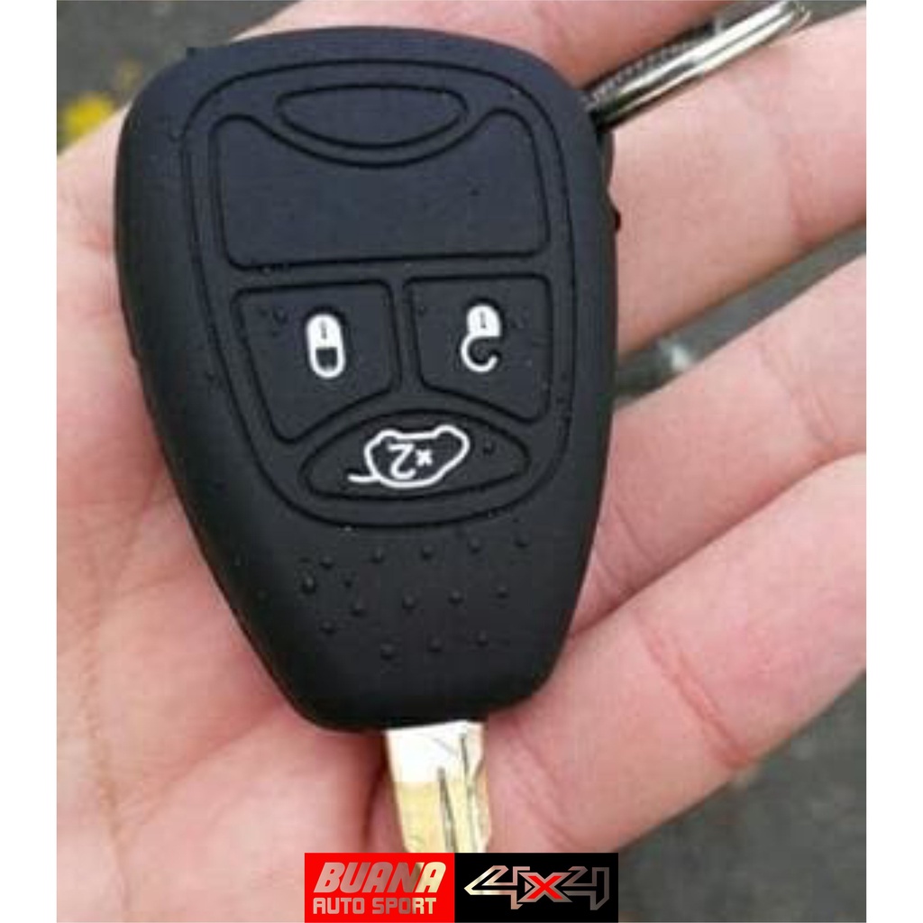 Cover Kunci Silikon Jeep Wrangler Rubicon Jk