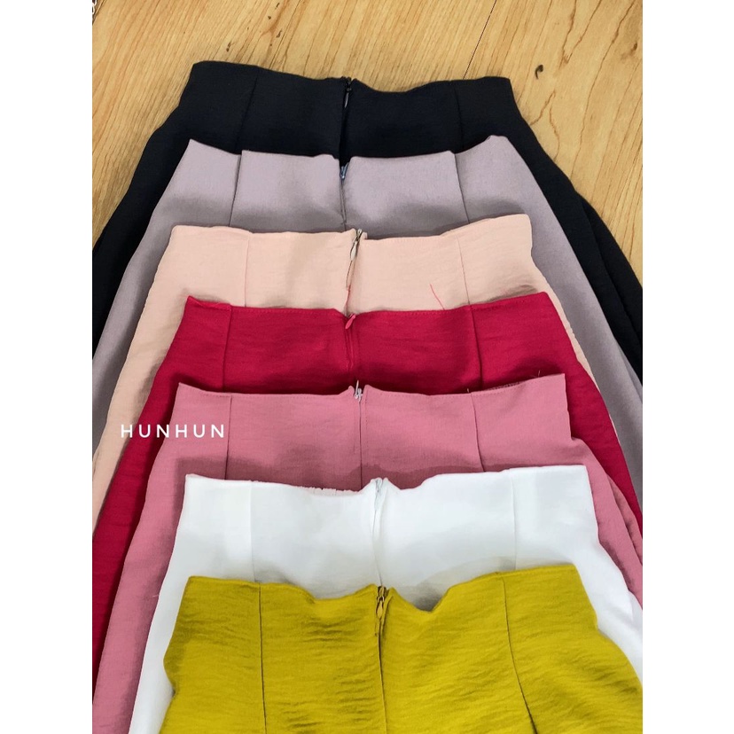 PGS (Free Hijab) Paket Hemat 100k dapat 3 Celana Kulot Kiara Highwaist Crincle Airflow