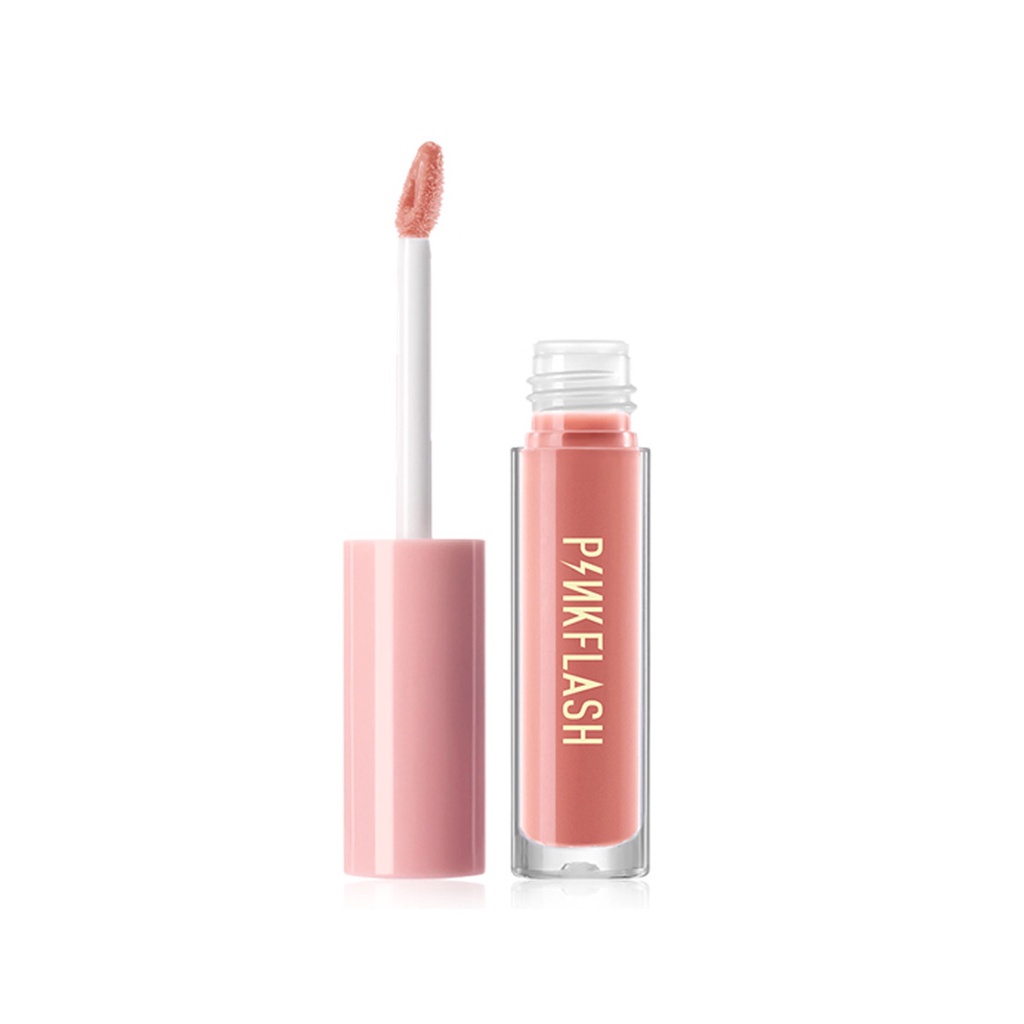 PINKFLASH OhMyGloss Lip Gloss Gliter High Shimmer Lip Gloss Moisturising Plumpmax Jaga Agar Tetap Terlumasi G01 1Piece