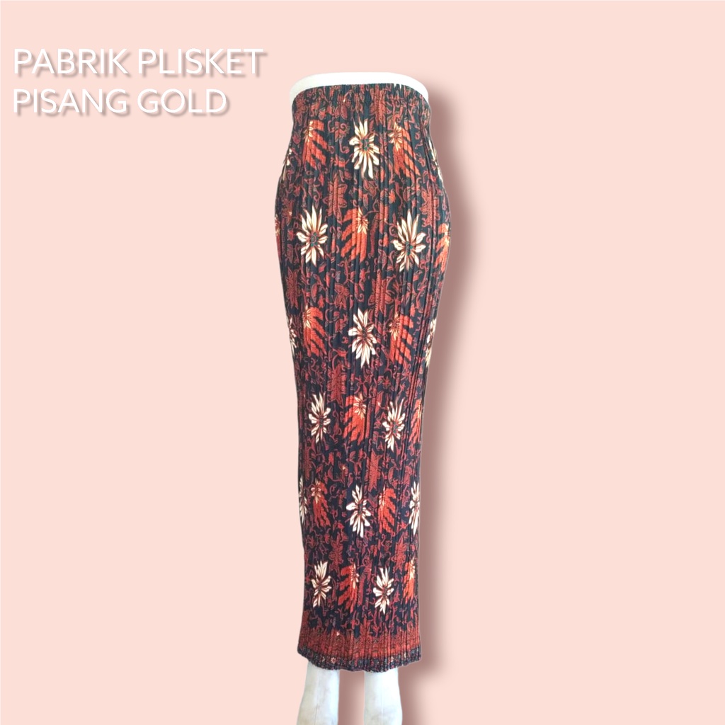 ROK PLISKET TERBARU (PISANG) MODEL TERBARU ROK BATIK / ROK KEBAYA / BAWAHAN KEBAYA / ROK TERBARU DAN