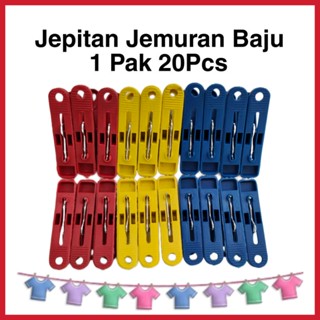 Jual Penjepit Jepitan Baju Jemuran Pcs Shopee Indonesia