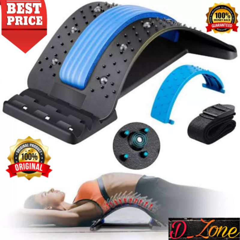 ALAT TERAPI PUNGGUNG MAGNETIC TERAPI SAKIT PINGGANG SANDARAN MOBIL AKUPUNTUR LUMBAR SPINAL SUPPORT WAIST RELAX MATE