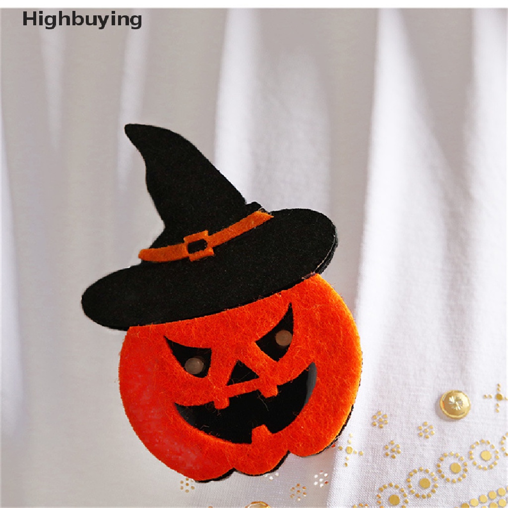 Pin Bros Glowing Bentuk Labu Hantu Tengkorak Untuk Dekorasi Pesta Halloween Glory