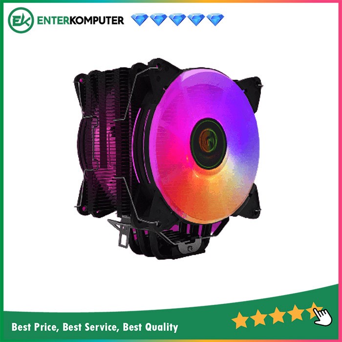 CUBE GAMING STORM V2 - DUAL FAN ARGB - Universal Socket (AM5 Ready)