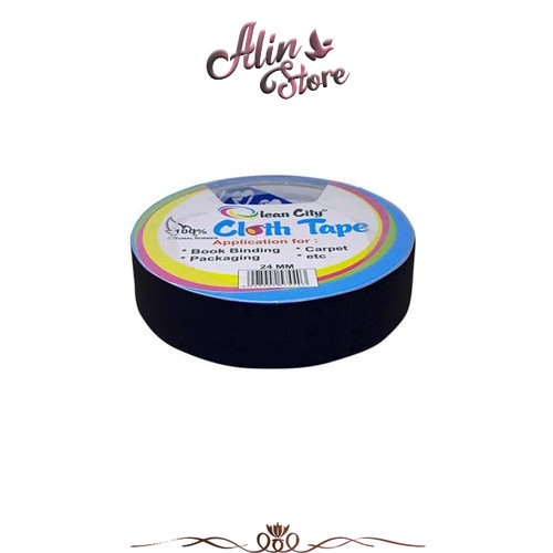 

Isolasi Cloth Tape / Linen Tape 1 Inch / 24 mm Olean City