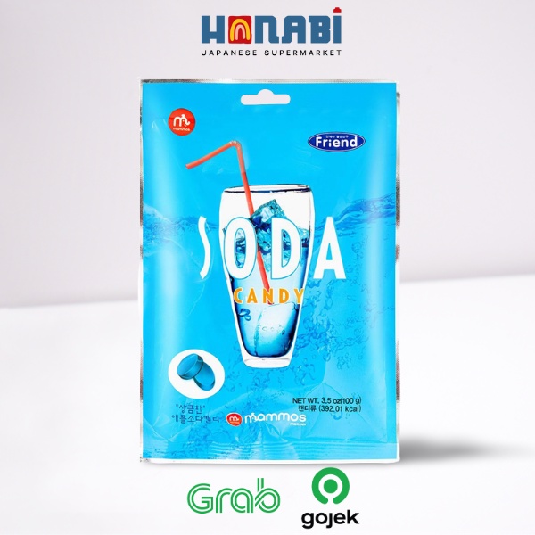 

Mammos Green Apple Soda Candy 100g - Permen Rasa Soda Apel Made In Korea