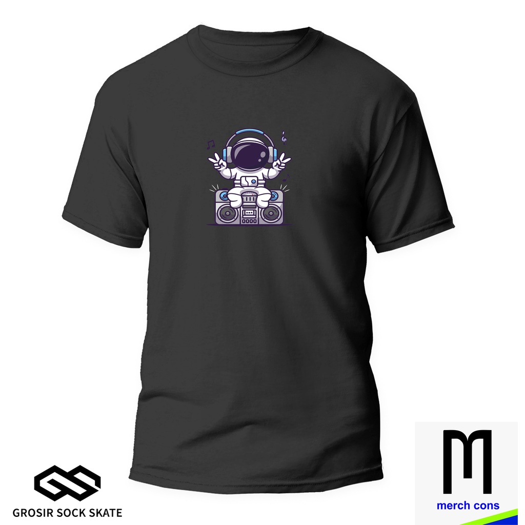 TSHIRT MERCH CONS - ASTRONOUT BLACK 15