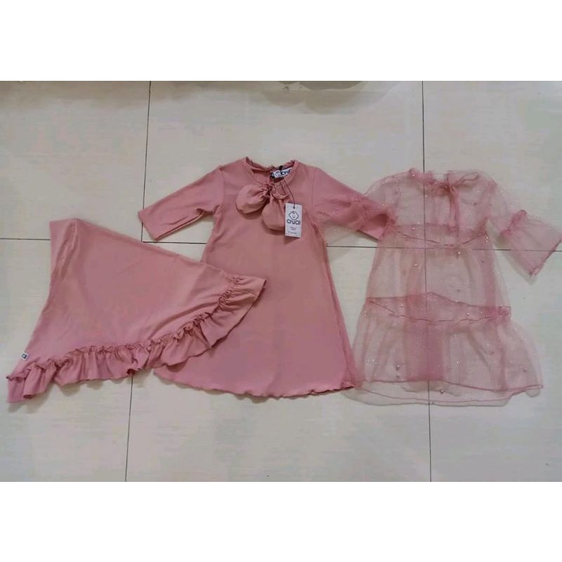 Crucil Gamis Anak 3 in 1 Queen Blink