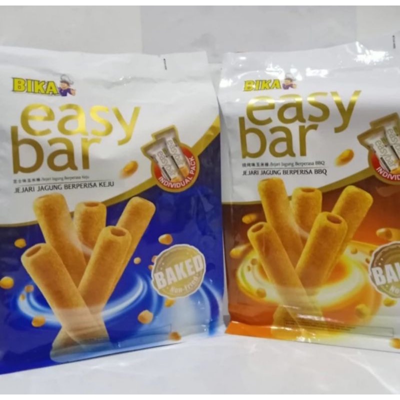 

Bika Easy Bar | Snack Bortisdat Stick Jagung Rasa BBQ | 12pcs.x 9 gram.