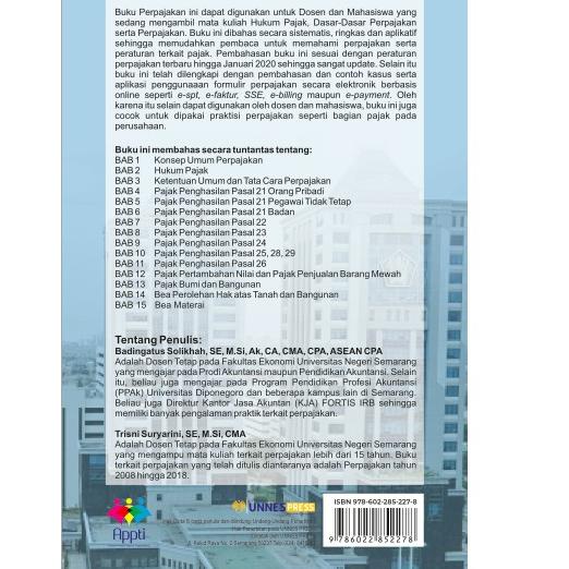 

[IA215] Buku Perpajakan Terbaru’21 dilengkapi UU HPP 2022 Hot Promo