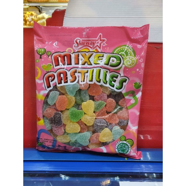 

Permen Lunak Jeli Aneka Rasa ( Mixed Pastilles ) 1kg