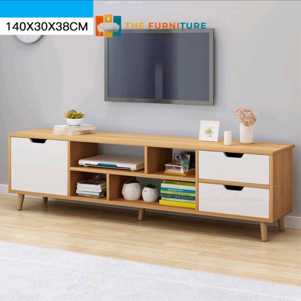 Meja Tv Rak / Meja Tv Minimalis / Meja TV Minimalis Kabinet / TV Stand Cabinet / Lemari TV Minimalis