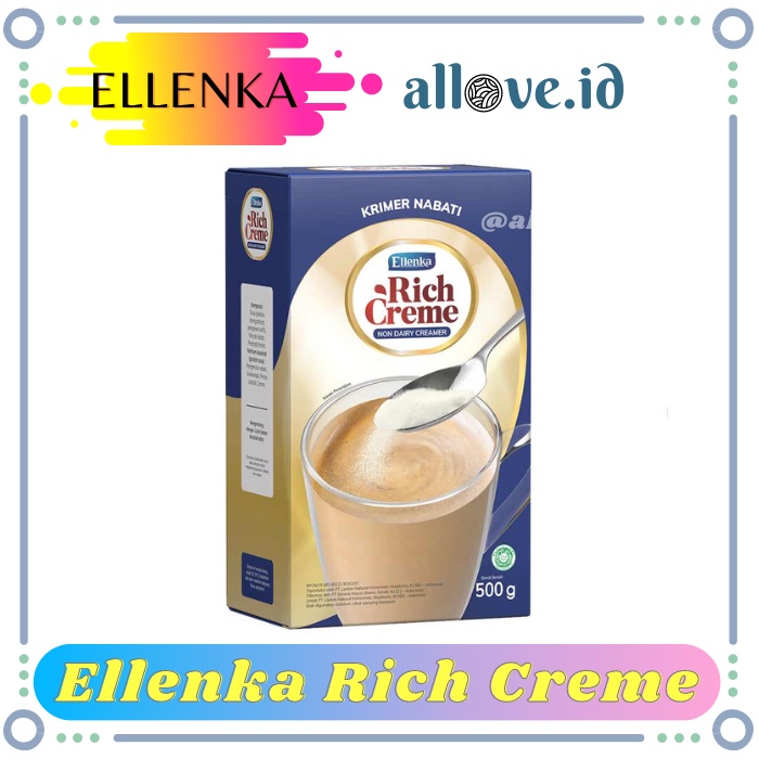 

Ellenka Rich Creme Non Dairy Creamer 500 gr