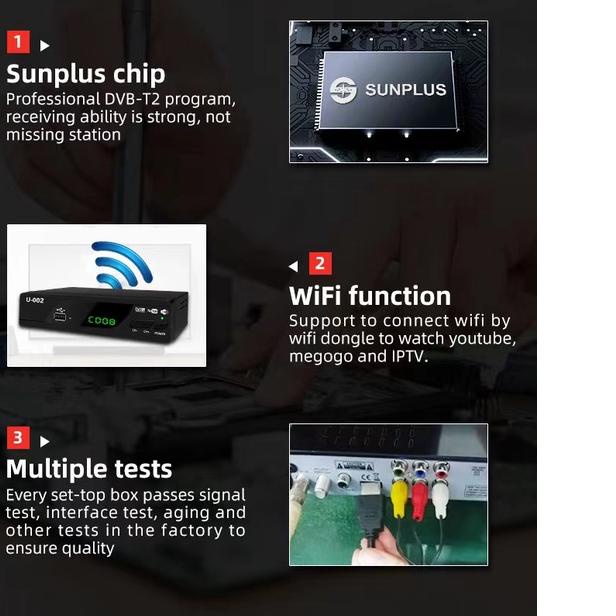SET TOP BOX DVB T2 TV DIGITAL / STB DVB T2 TV DIGIAL/ DVB T2 / DVBT2 / TV DIGITAL