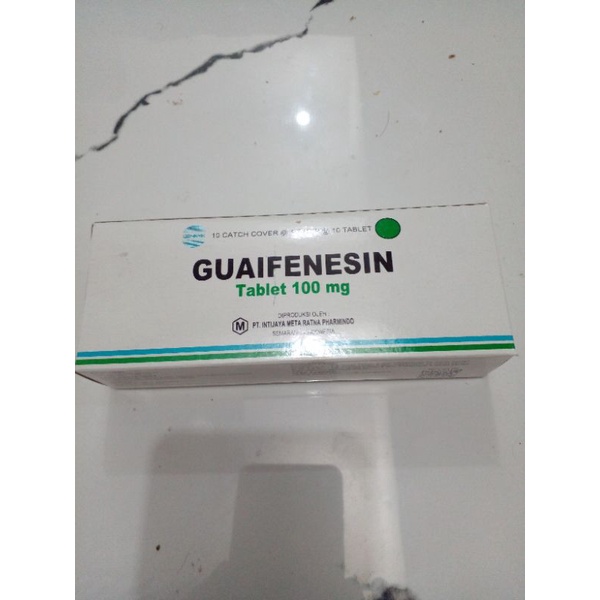 Guaifenesin 1strep 10tab