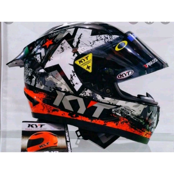 Jual Kyt Kyoto Original Motifvisior Venom Promo Helm Kyt R10 Aquared