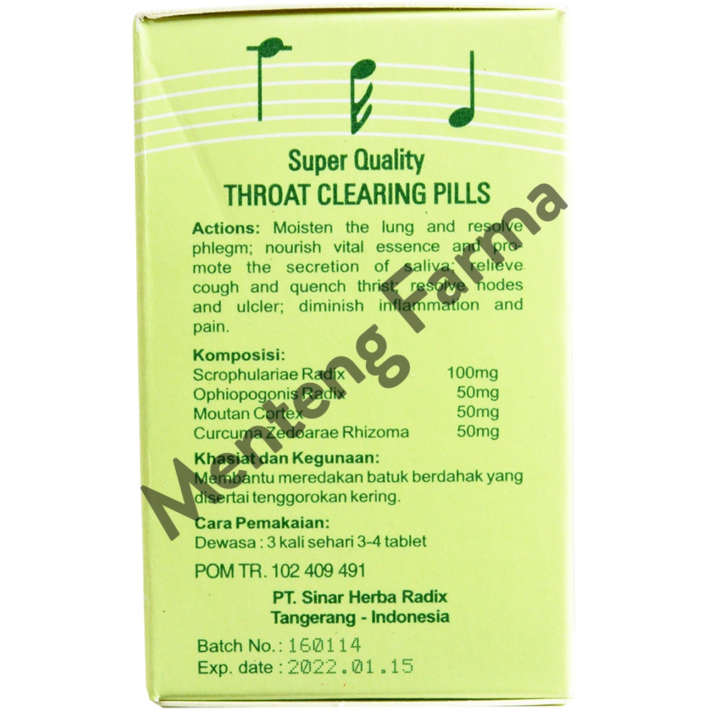 Super Quality Throat Clearing Pills Broncha