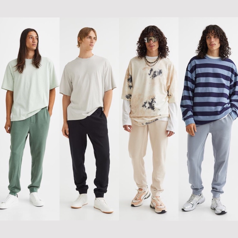 CELANA JOGGER PANTS H*M REGULAR FIT