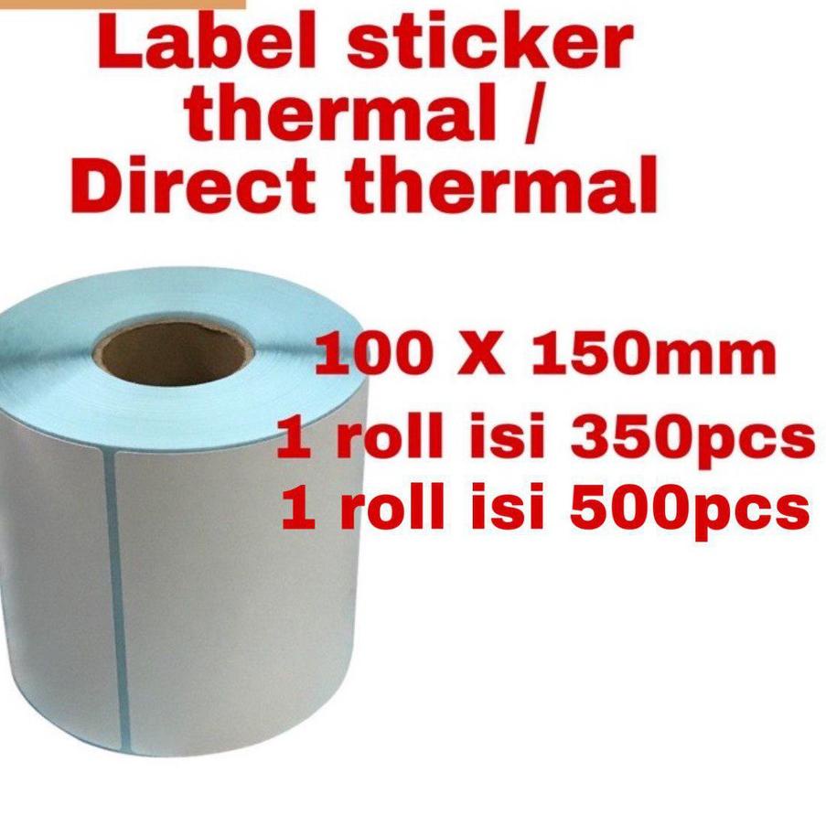 

Terlaris옷 Label sticker direct thermal 100 X 150mm ~