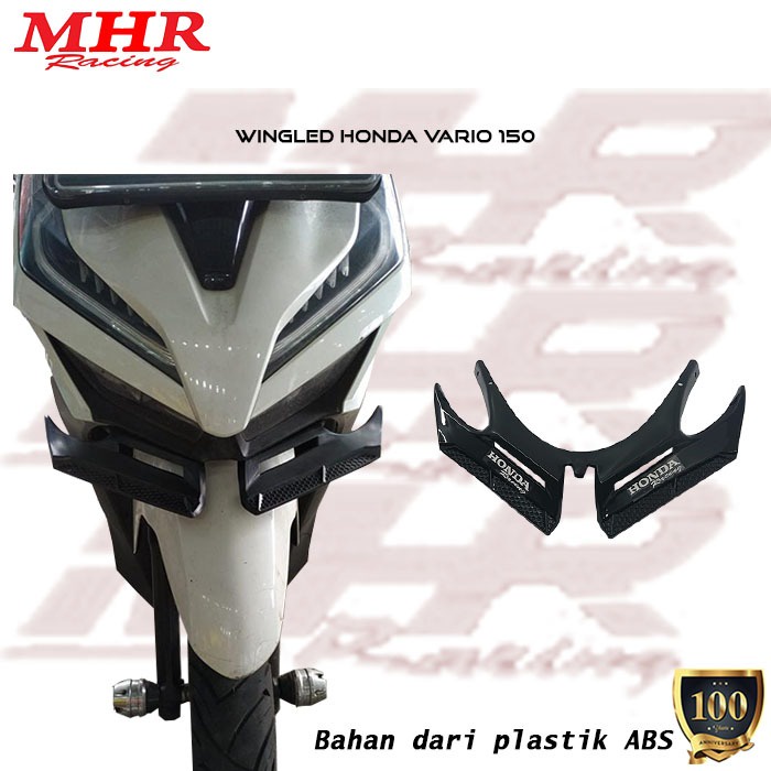 Winglet Wingled Depan Honda Vario 125/150 Lama/New MHR Variasi Wingled