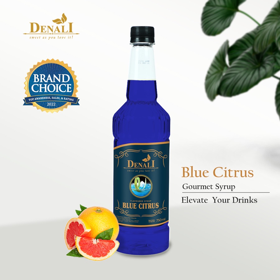 

Denali Syrup Blue Citrus 750ml - 02