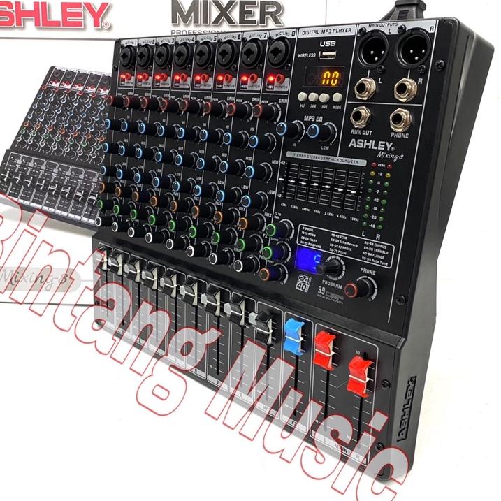 Laris Lagi--Mic Mixer Ashley Mixing 8 channel original Ashley mixing 8 channel