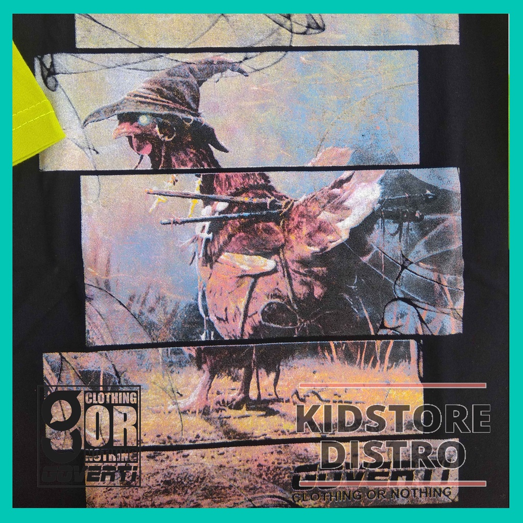 Kaos Anak Raglan Lengan 3/4 Branded Distro Goverti Terbaru Cotton 24s Reglan
