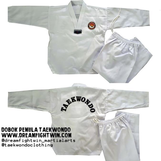 baju Taekwondo anak anak seragam dobok taekwondo