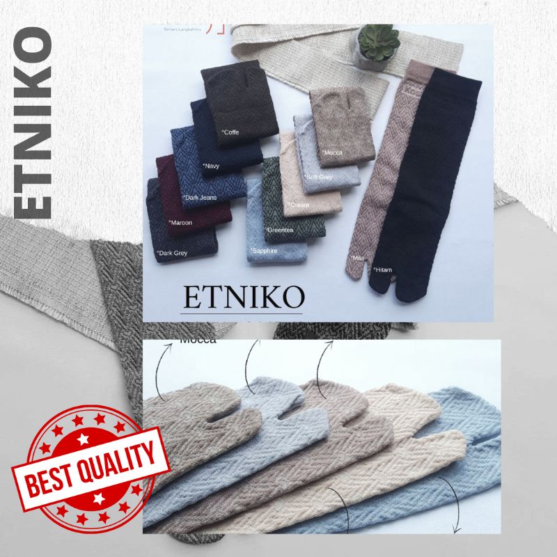 Kosaki Etniko etniko kaos kaki / kaos kaki muslimah grosir