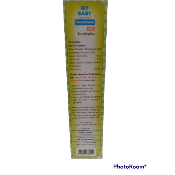 My baby minyak telon/minyak telon my baby 150ml