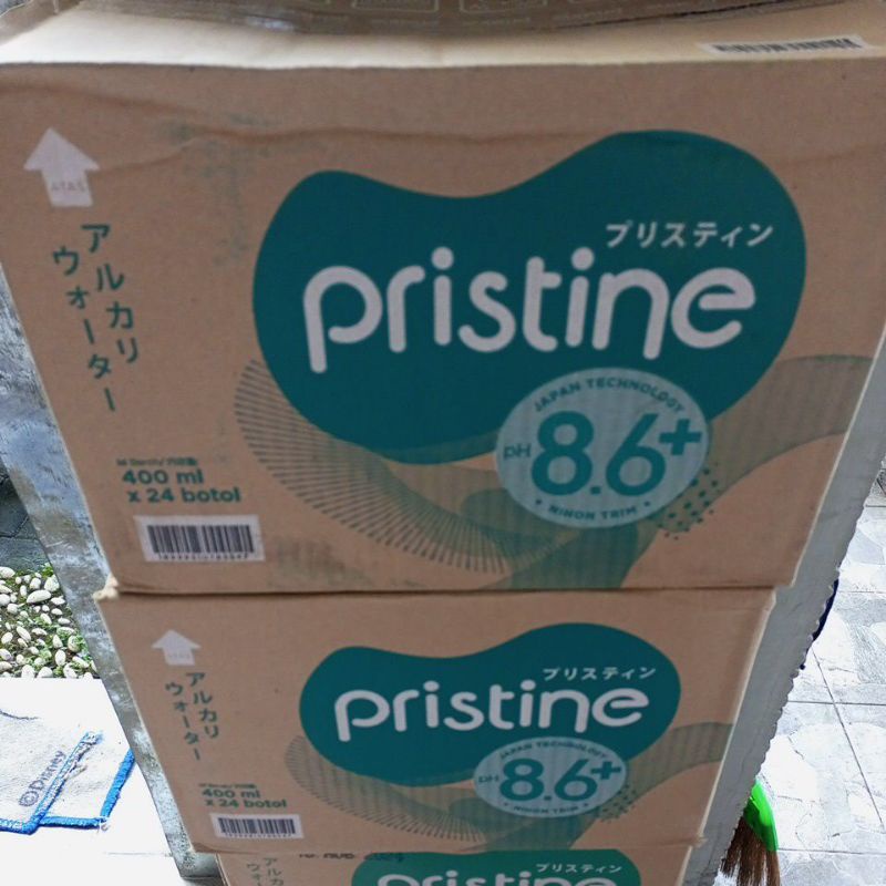 

Pristine air mineral 400ml 1 dus isi 24 pcs