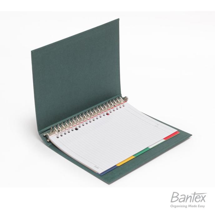 

Bantex Exclusive Multiring Binder A5/20 Ring O-25mm Green #1325 04