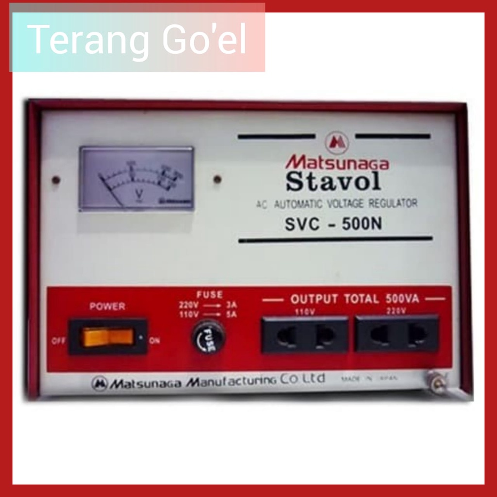 Stavolt Stabilizer 500 Watt MATSUNAGA