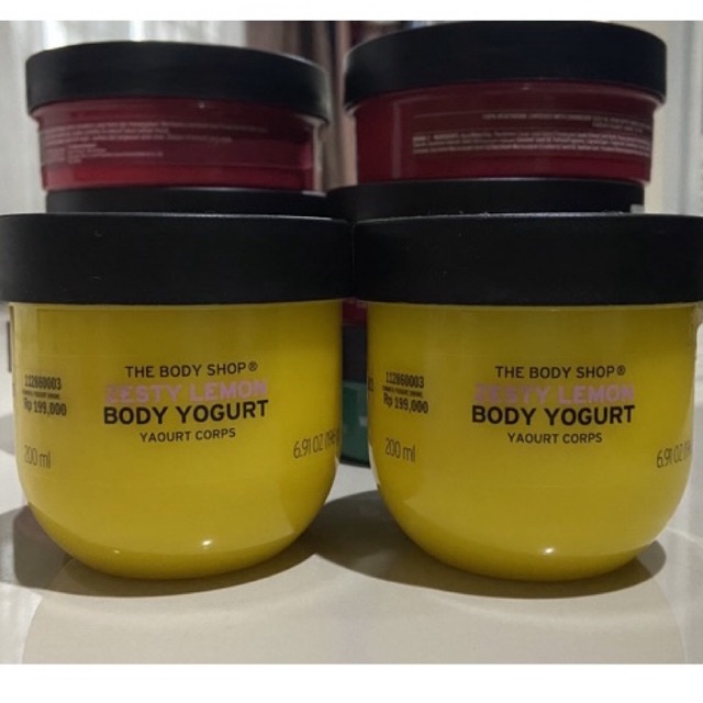 The Body Shop Body Butter // Body Yogurt // Shower Gel - Strawberry - Mango - Cool Cucumber - Zesty 