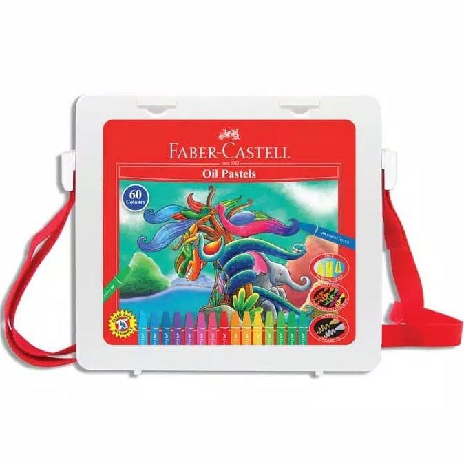 

(COD) Faber-Castell Hexagonal Oil Pastel 60 / crayon 60 warna