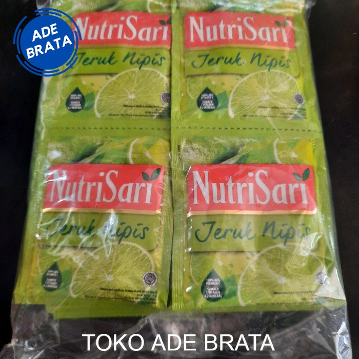 

nutrisari jeruk nipis 1 pak isi 40 sachet