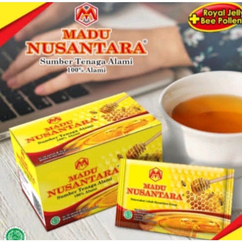 Madu Super Nusantara 1 kotak isi 10 sachet @ 20 gram