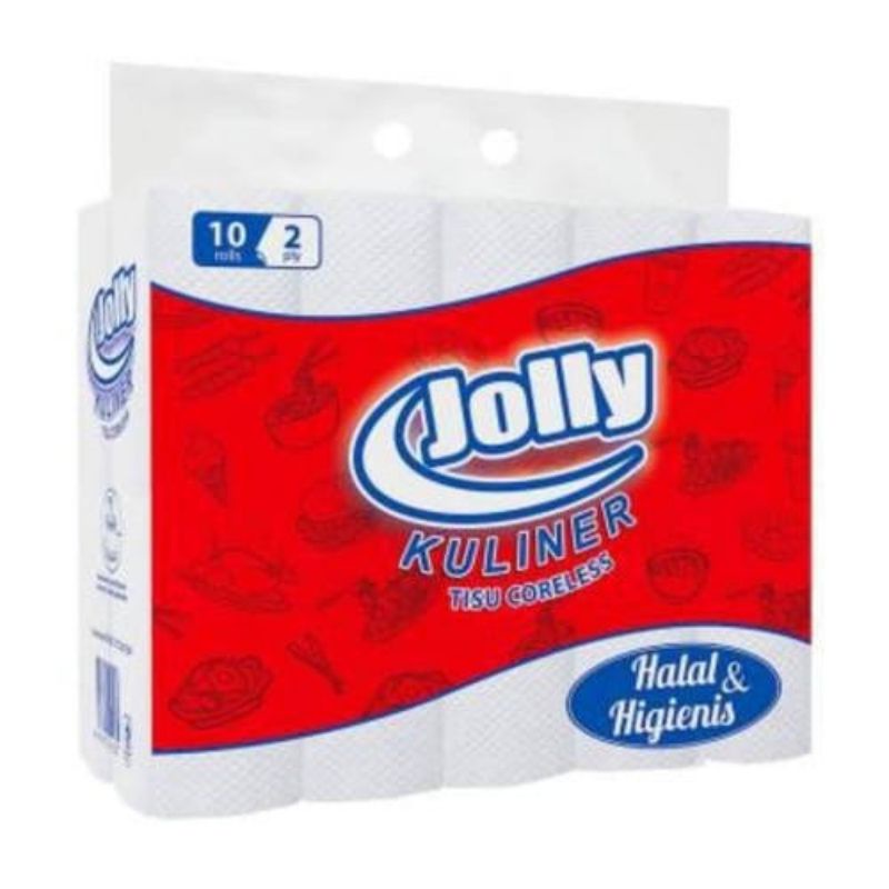 Jual TISU ROLL Gulung JOLLY CORELESS Jolly Kuliner Jolly Toilet 10