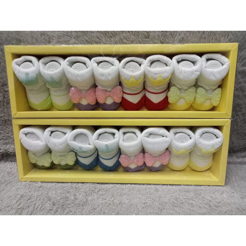 Horee Pingoo Kaos Kaki Boneka Isi 3 &amp; Isi 4 (0-12Bulan) Boy &amp; Girl