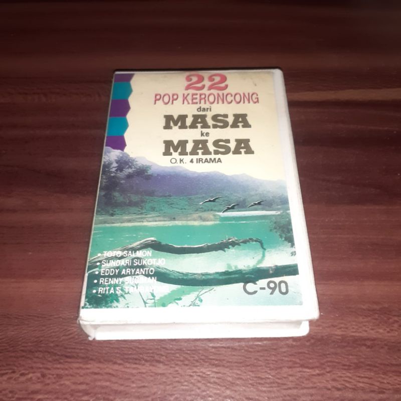 Kaset 22 POP KERONCONG - Toto Salmon Sundari Sukotjo Eddy Aryanto Renny Sugiman Rita S Tambayong