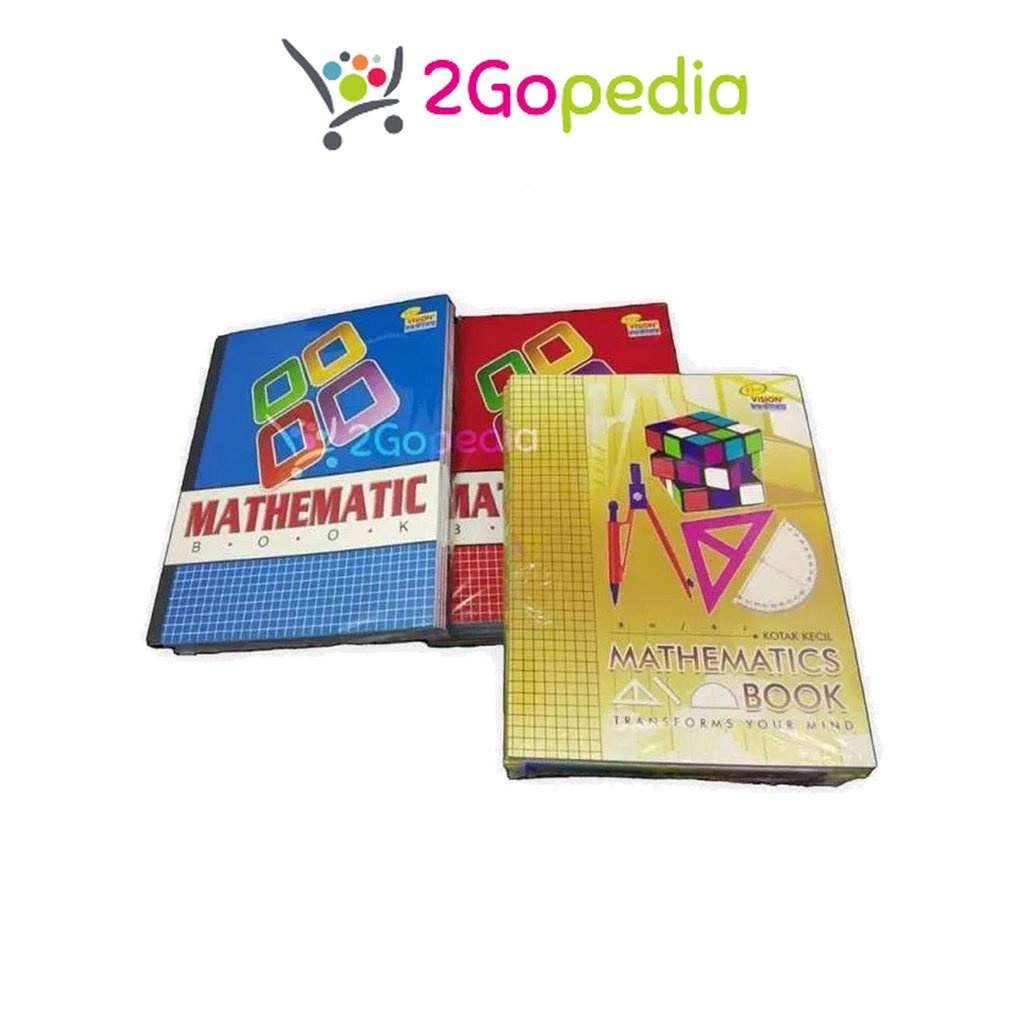 

Buku Tulis Kotak Kecil Isi 38 Lembar Vision 1 pcs Grosir Murah Atk