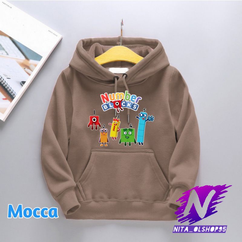 hoodie nomber blocks hoodie anak nomber blocks hoodie number block