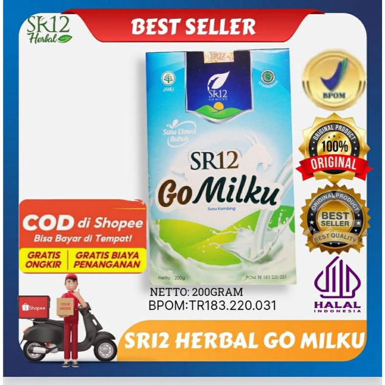 

Go Milku SR12/SUSU KAMBING ETAWA MEMBANTU MEMELIHARA KESEHATAN TUBUH