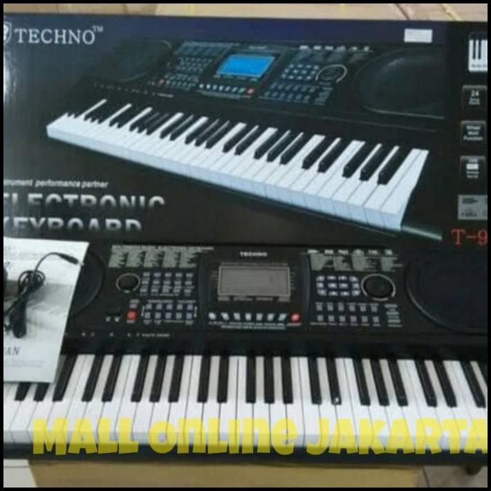 Keyboard Techno 9890 Portable Piano Tekno 9890I Tecno T9890