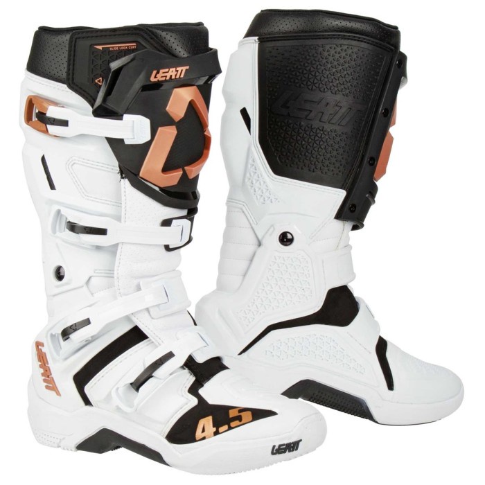 Biker Boot Leatt 4.5 White / Sepatu Boot Mx Enduro Grasstrack Leatt